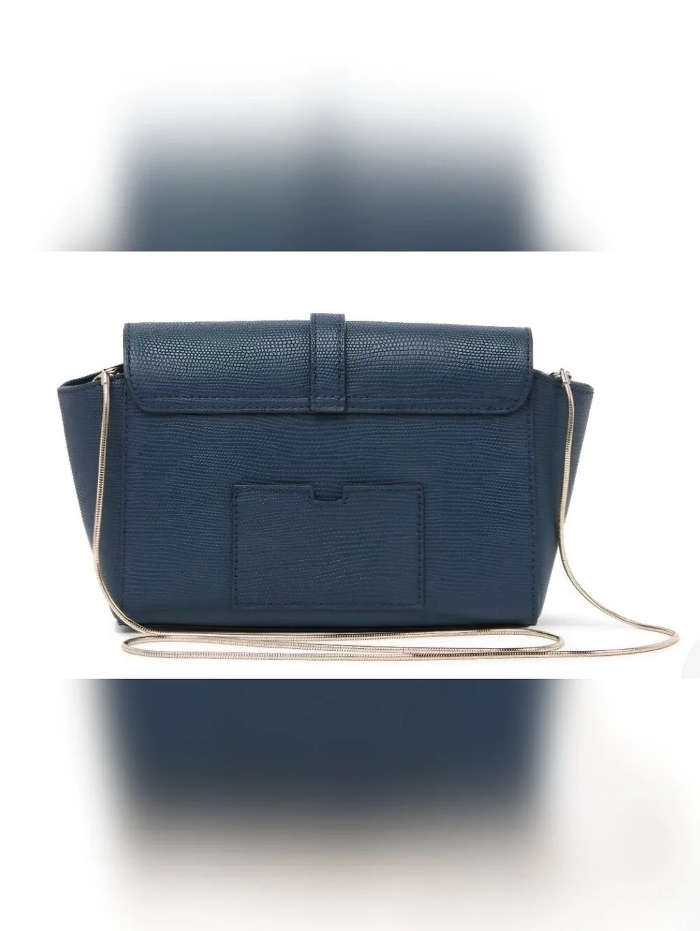 Kate Spade Riverside Street Emmie Crossbody Bag Lizard Embossed Leather EUC